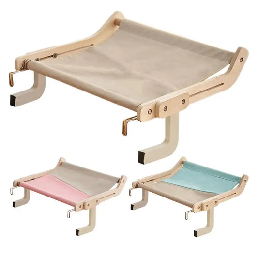 Cat Suspension Hammock Portable Detachable Bed Window Shelf