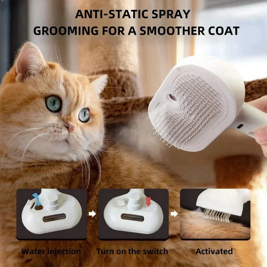Pet Spray Grooming Comb Remove