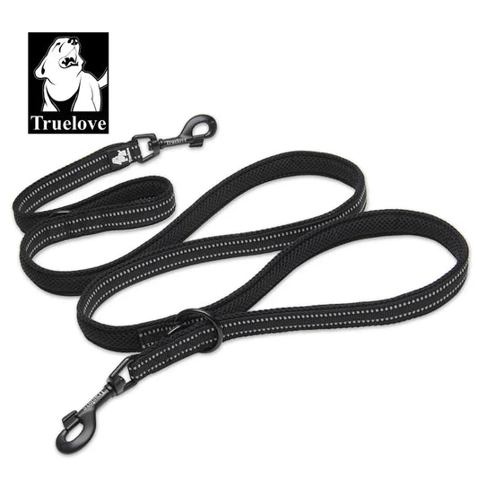 Truelove Pet Dog Leash Multi-function Reflective Hand Free T