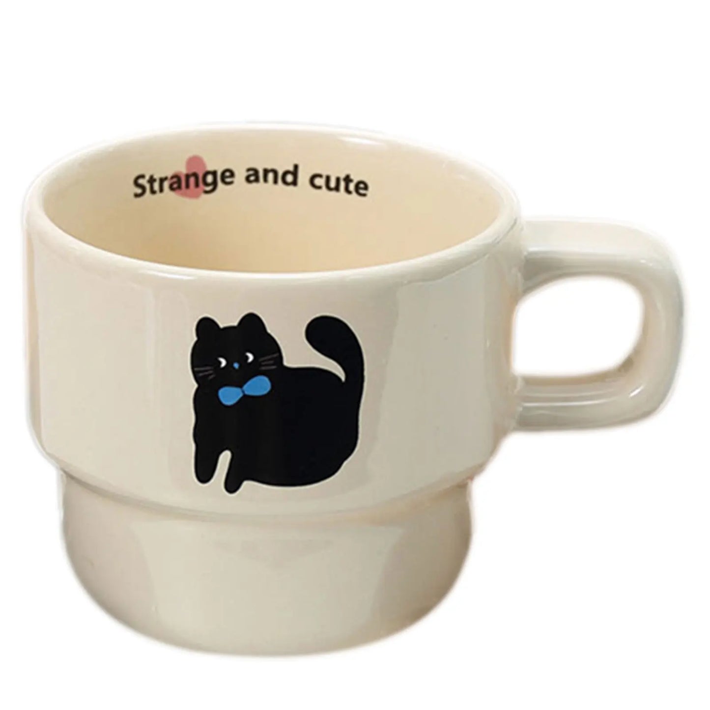 Cat Printed Ceramic Coffee Mug