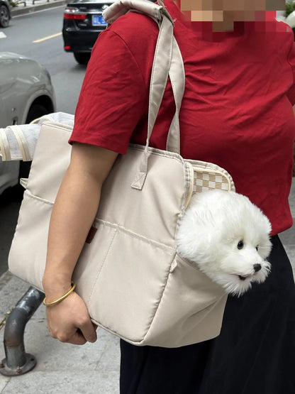 Breathable Pet Cat ShoulderHandbag Pet Dog Carrier Bag safe
