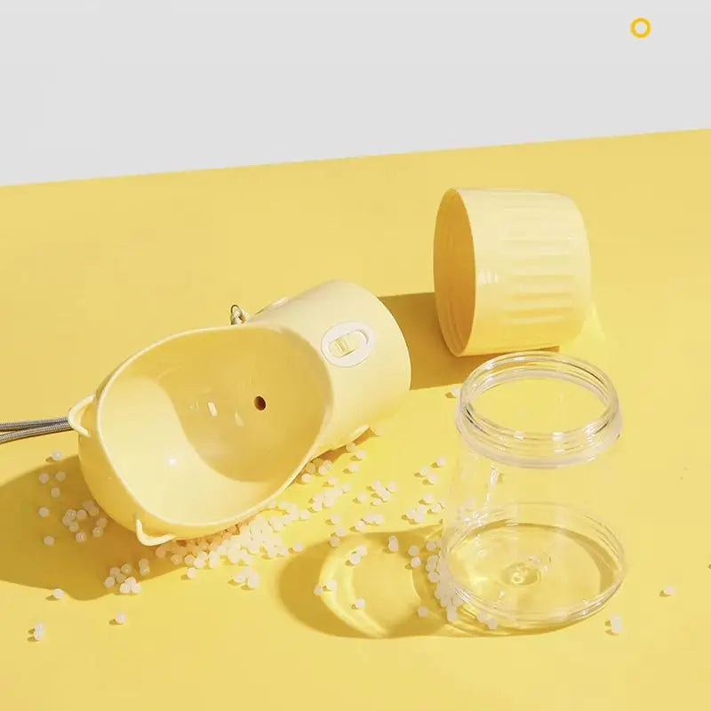 2‑in‑1 Portable Dog Water Bottle
