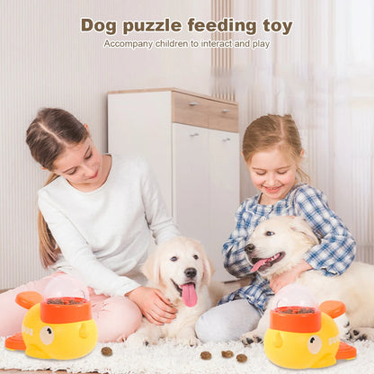 Dog Puzzle Feeder Interactive Pet Food Treat Dispenser Carto