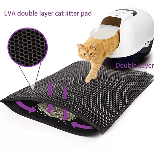 Cat Litter Mat - Double Layered and Waterproof