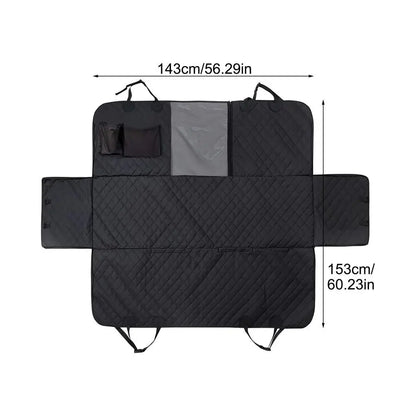 Dog Backseat Cover Waterproof Pet Travel Dog Carrier Hammock