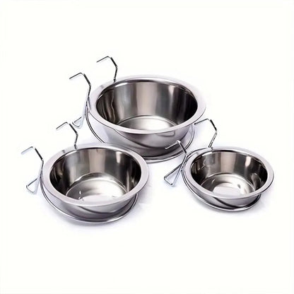Protable Stainless Steel Hang-On Pet