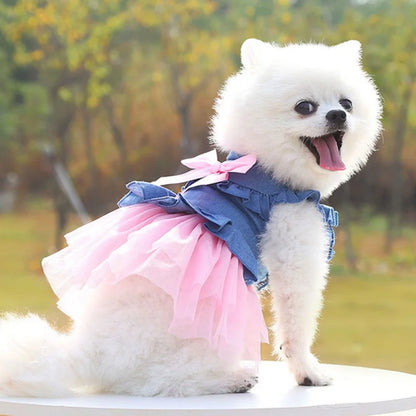 Spring Summer Dog Princess Dress