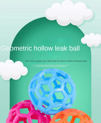 2‑Pack Hollow Ball Puppy Toys