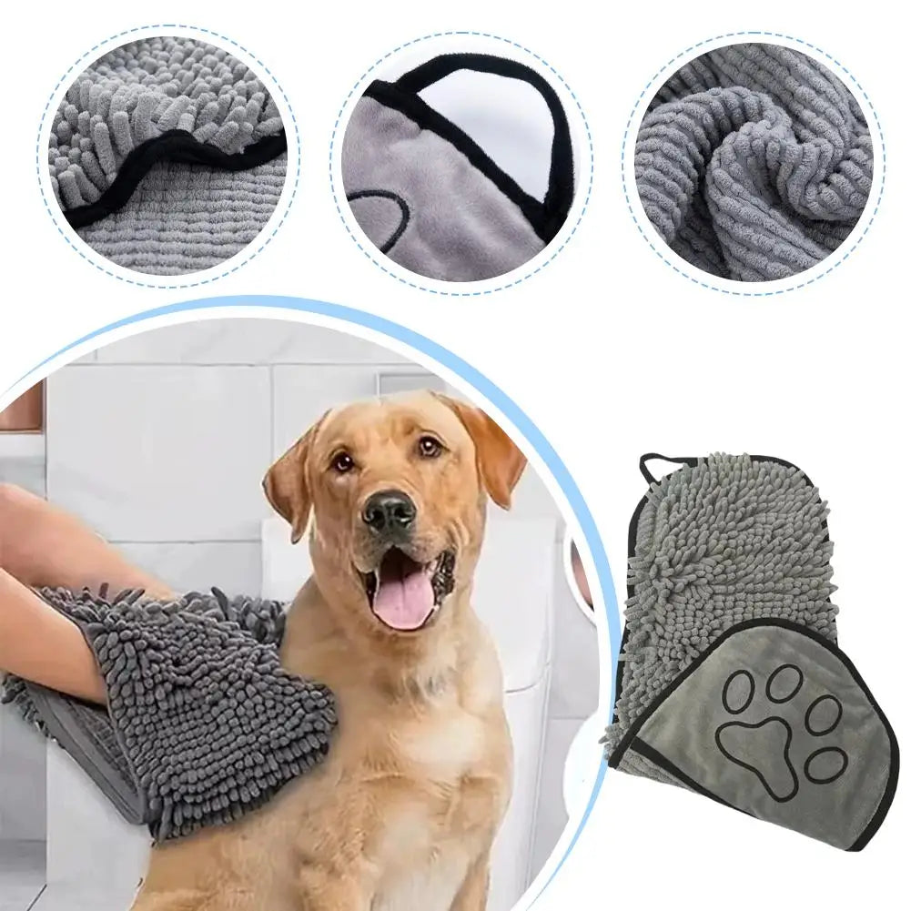 Quick‑Dry Pet Towel