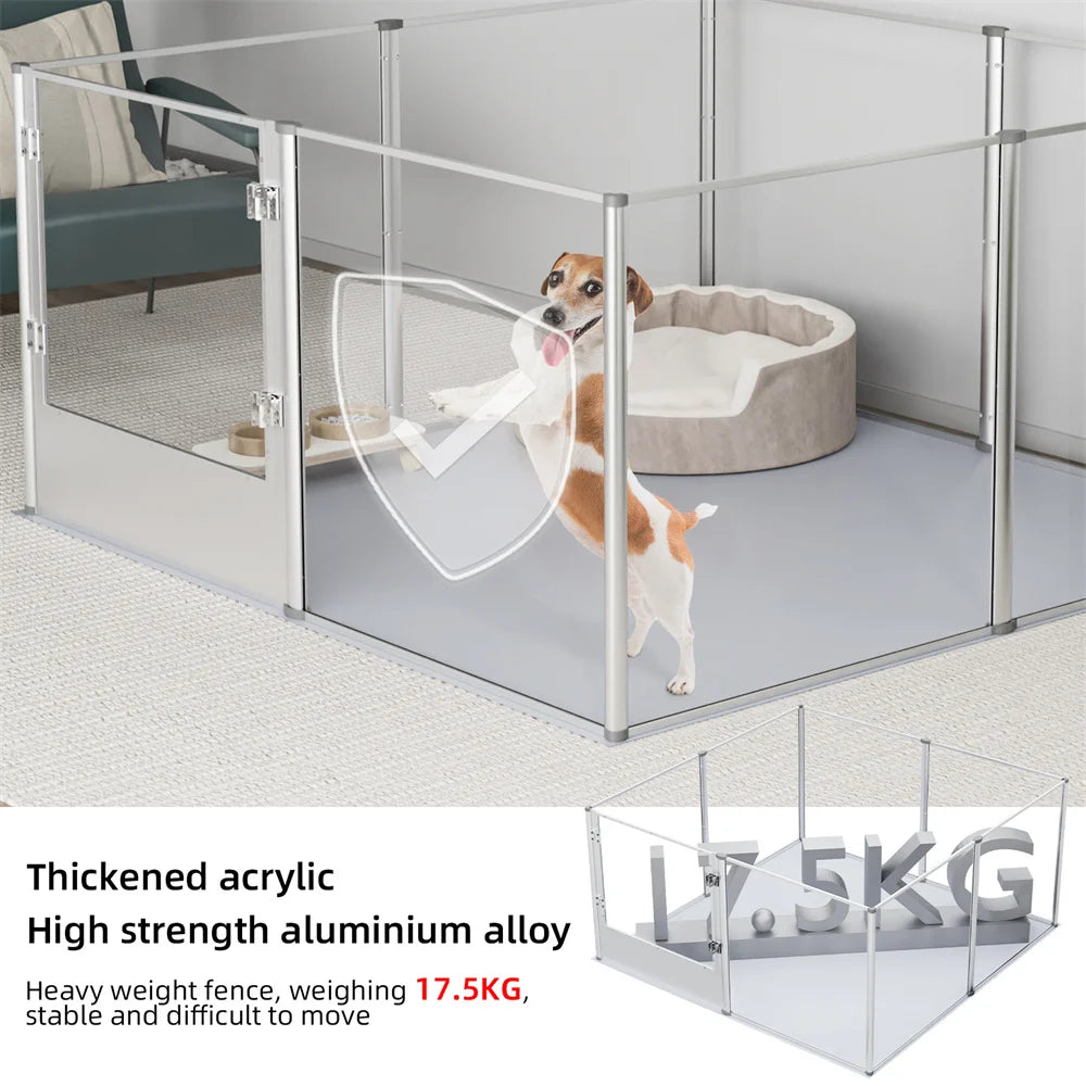 Extra Large Dog Playpen - Acrylic