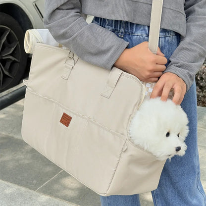 Breathable Pet Cat ShoulderHandbag Pet Dog Carrier Bag safe