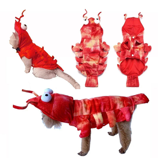 Halloween Dog Lobster Costume