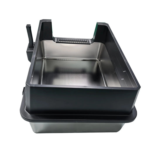 XXXL Stainless Steel Litter Box - Extra Large 28" L x 20" W
