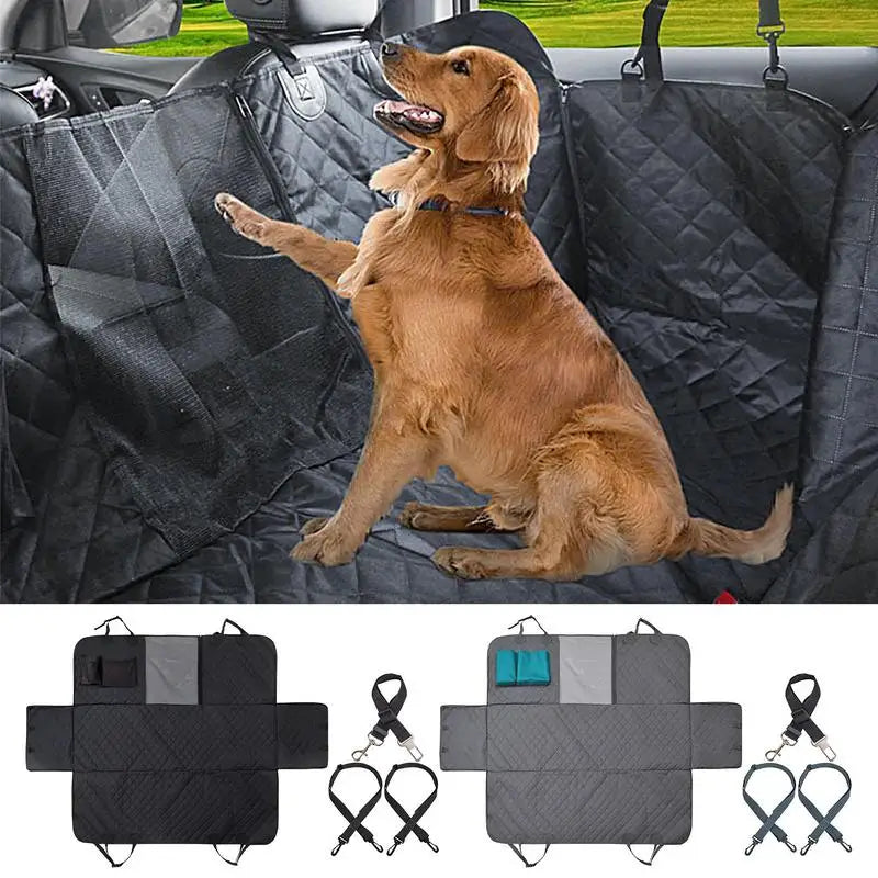 Dog Backseat Cover Waterproof Pet Travel Dog Carrier Hammock