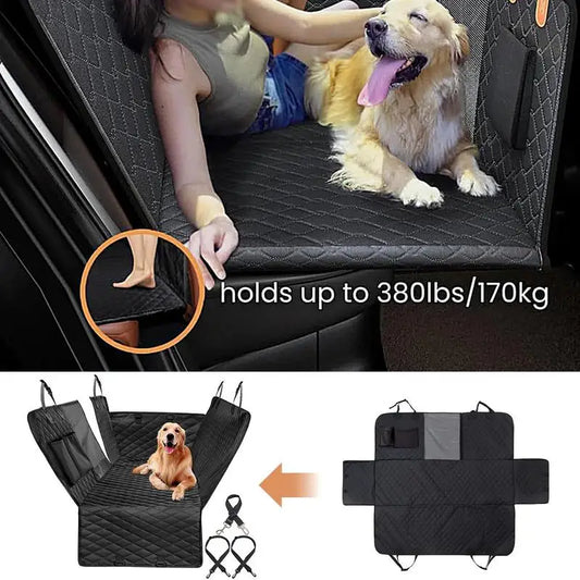 Dog Backseat Cover Waterproof Pet Travel Dog Carrier Hammock