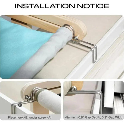 Cat Suspension Hammock Portable Detachable Bed Window Shelf