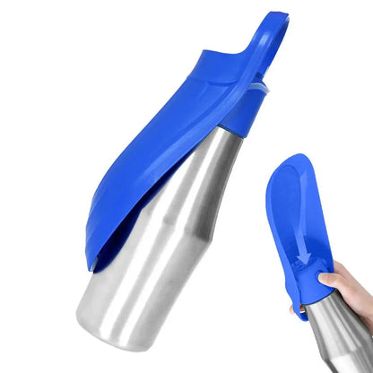 Dog Water Bottle 27oz Stainless Steel Travel Water Dispenser