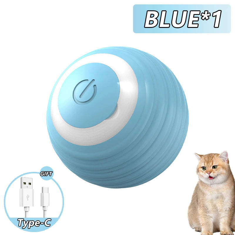Interactive Electric Ball Cat Toy
