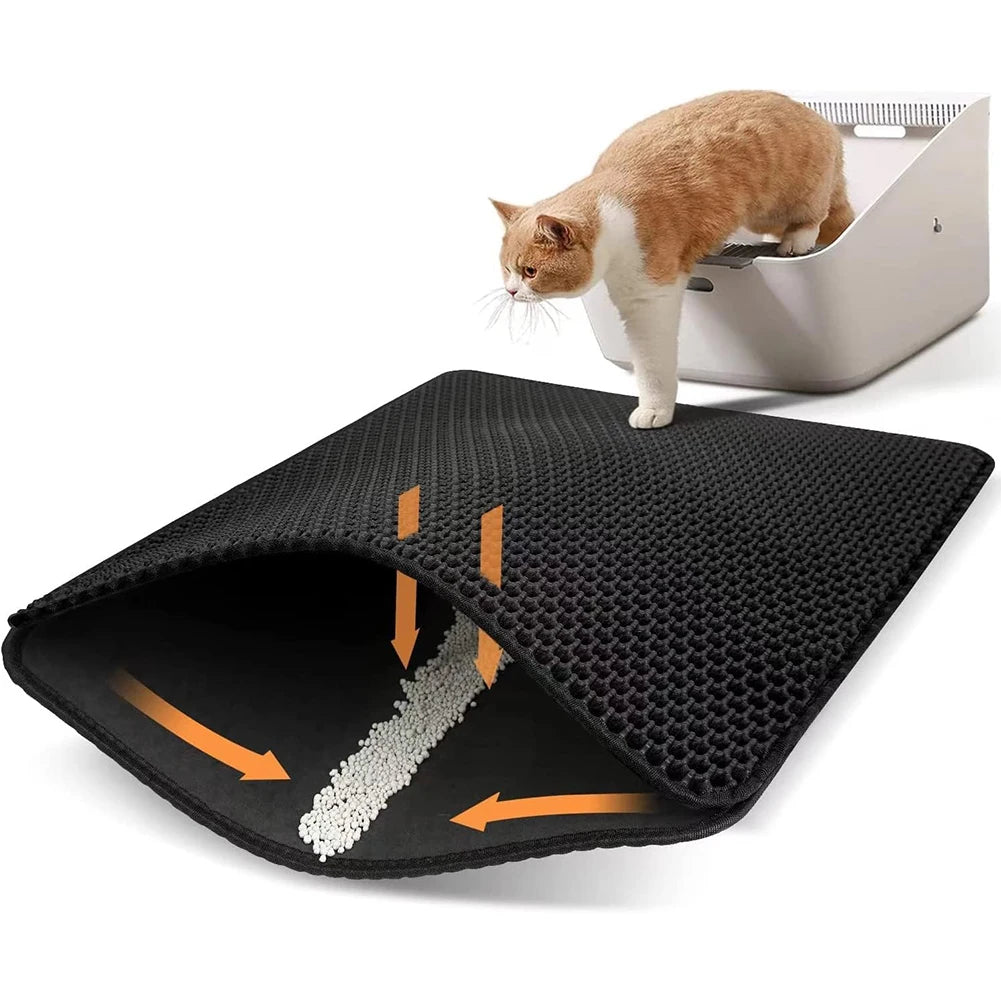 Cat Litter Mat - Double Layered and Waterproof