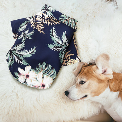 Pet Summer Cotton Shirts Hawaii