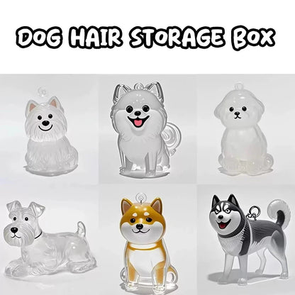 Pet Hair Memorial Pendant Keychain