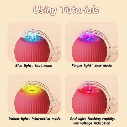 Interactive Electric Ball Cat Toy