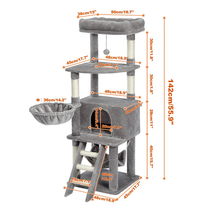 Domestic Delivery Multi-Level Cat Tree Tower Climb Furniture