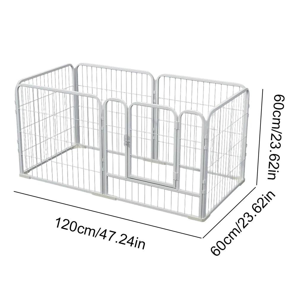 6 Panels Dog Playpen - Foldable