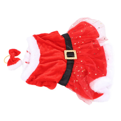 Pet Christmas Costume Fun Cute
