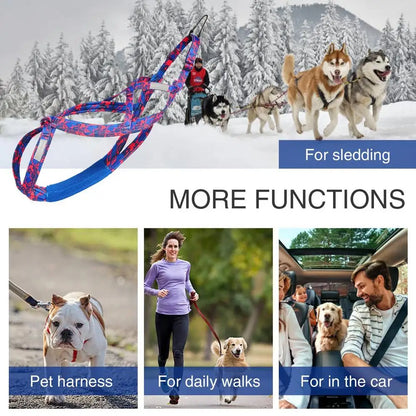 Pulling Harness For Dogs Puppy Harness Adjustable Reflective