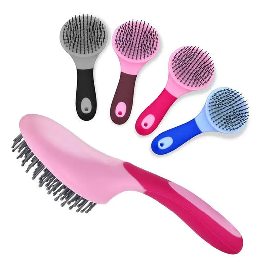 Horse Hair Comb Multipurpose Cleaning Massage Comfortable Ho