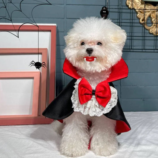 Dog Halloween Vampire Costume