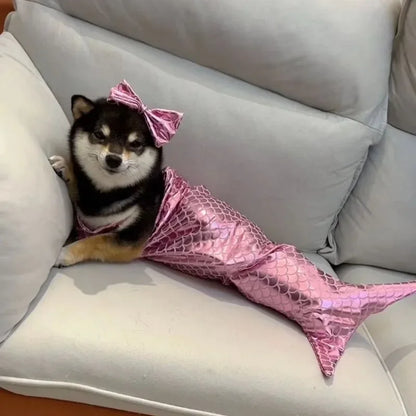 Mermaid Cat/Dog Halloween Costume