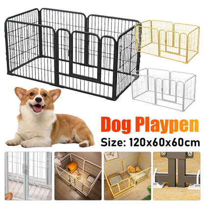 6 Panels Dog Playpen - Foldable
